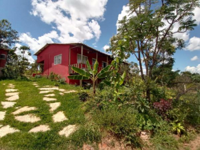 Casa charmosa, aconchegante com vista espetacular.